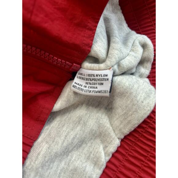 Universal Studios Adult Small Red Jacket Full Zip Hoodie Rain Windbreaker - Picture 6 of 9